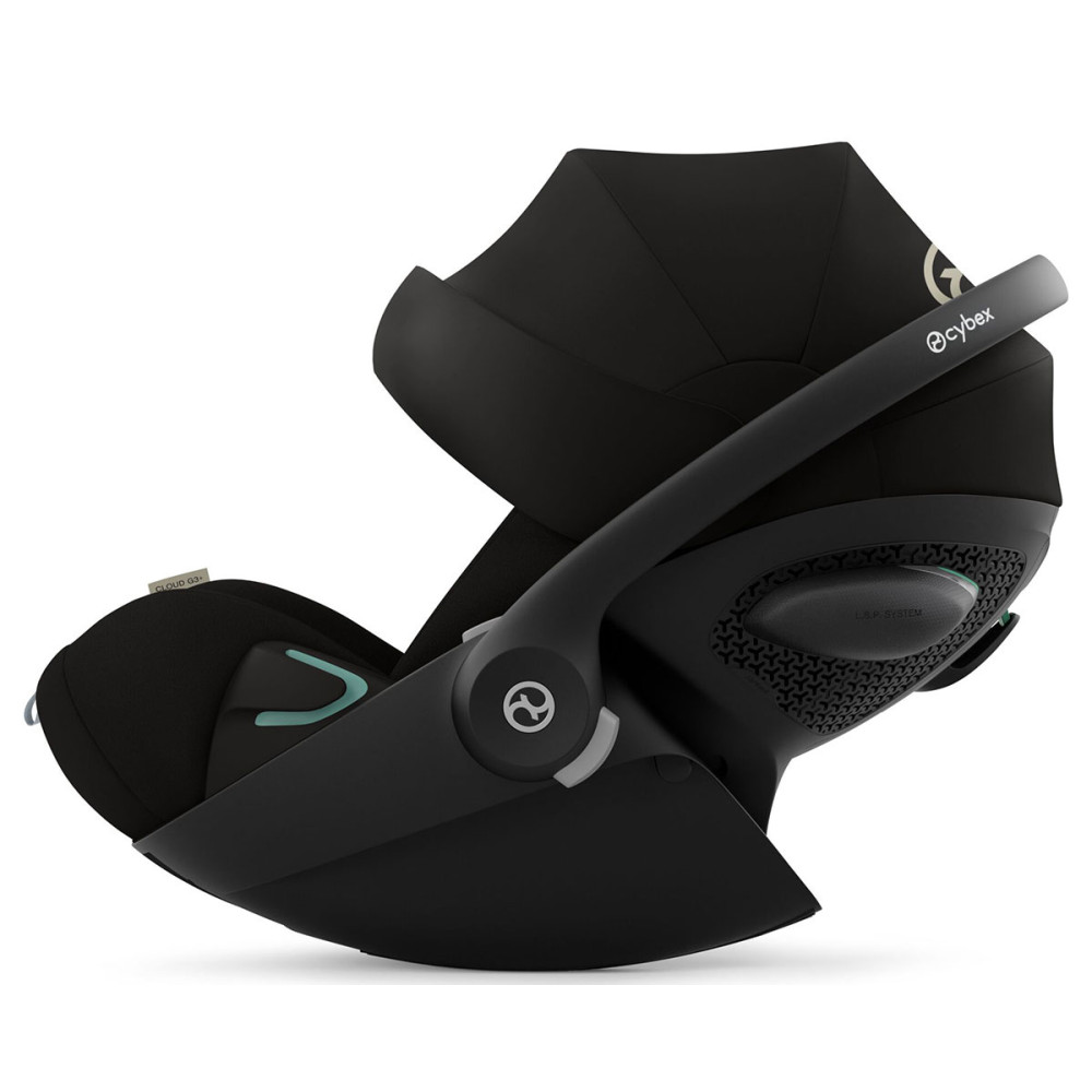 Cybex Cloud G3 i-Size - rozkładany, obrotowy fotelik samochodowy dla niemowląt (40-87 cm, 0-13 kg) • Moon Black Plus