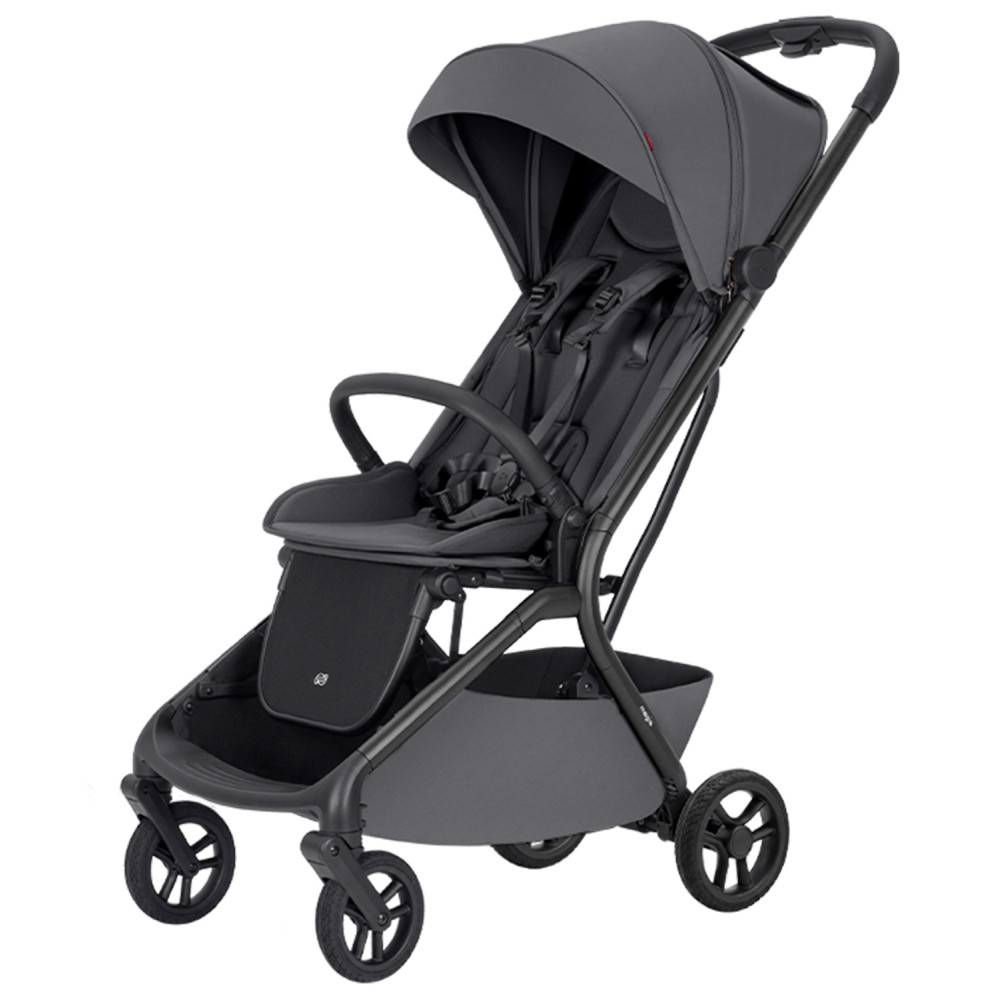 Carrello Magia 2.0 CRL-5655 - ultralekki wózek spacerowy, automatyczne składanie, rozmiar bagażu podręcznego • Elm Grey
