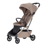 Carrello Magia 2.0 CRL-5655 - ultralekki wózek spacerowy, automatyczne składanie, rozmiar bagażu podręcznego • Spice Beige