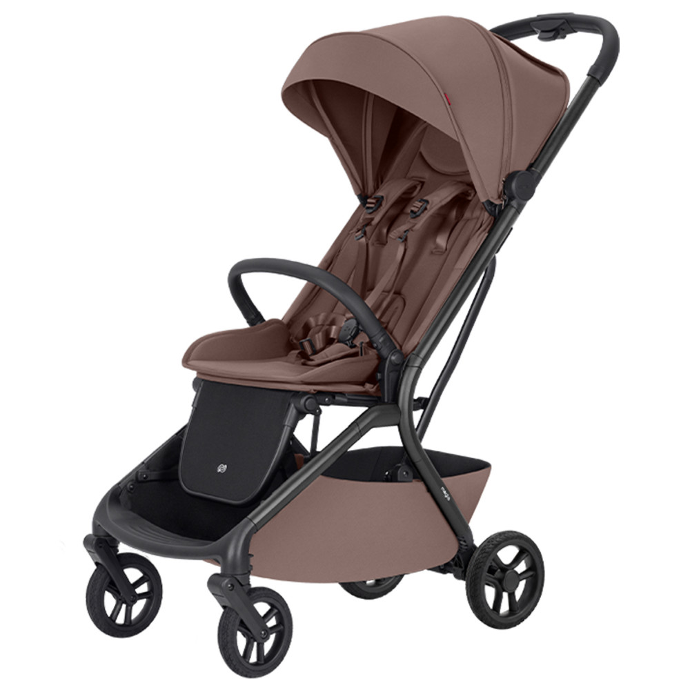 Carrello Magia 2.0 CRL-5655 - ultralekki wózek spacerowy, automatyczne składanie, rozmiar bagażu podręcznego • Glace Pink