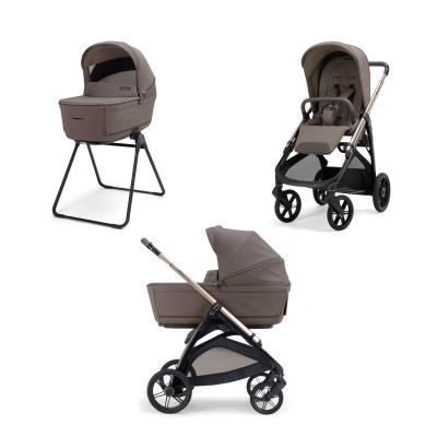 Inglesina Aptica Duo - дитячий візок 2в1 System Duo, гондола Open Up, сидіння All Season • Essence Mokka