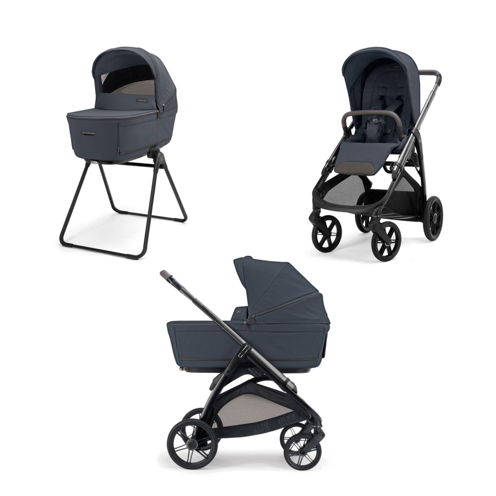 Inglesina Aptica Duo - дитячий візок 2в1 System Duo, гондола Open Up, сидіння All Season • Sapphire Blue