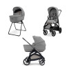 Inglesina Aptica Duo - дитячий візок 2в1 System Duo, гондола Open Up, сидіння All Season • Crystal Grey