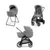 Inglesina Aptica Duo - дитячий візок 2в1 System Duo, гондола Open Up, сидіння All Season • Crystal Grey