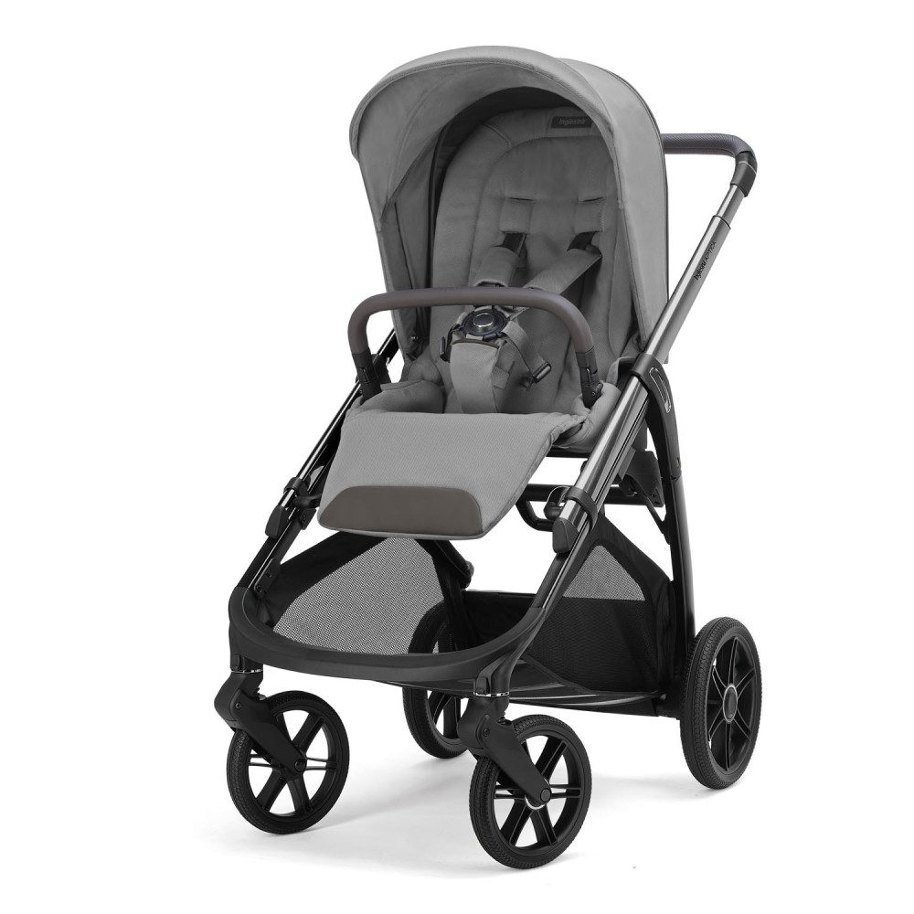 Inglesina Aptica Duo - дитячий візок 2в1 System Duo, гондола Open Up, сидіння All Season • Crystal Grey