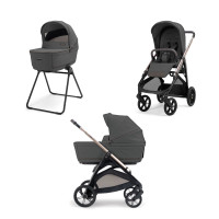 Inglesina Aptica Duo - дитячий візок 2в1 System Duo, гондола Open Up, сидіння All Season • Marble Grey