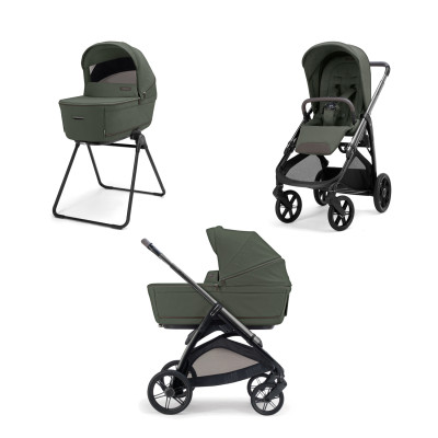Inglesina Aptica Duo - дитячий візок 2в1 System Duo, гондола Open Up, сидіння All Season • Ivy Green