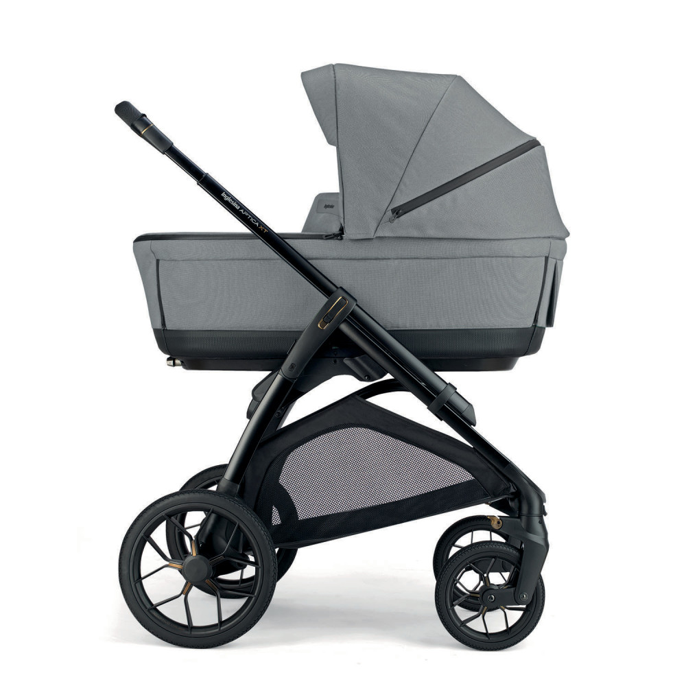 Inglesina Aptica XT Duo - візок для бездоріжжя 2в1 System Duo, Adaptive Cruise System, задній амортизатор, Welcome Pad у комплекті • Canyon Grey