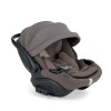 Inglesina Darwin Infant Recline EVO - автокрісло для немовлят (0 - 15міс / 40 - 87см), майже пласке розкладання, легший за попередника, бічний захист • Essence Mokka