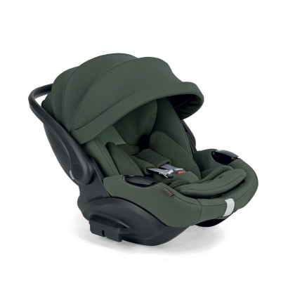 Inglesina Darwin Infant Recline EVO - автокрісло для немовлят (0 - 15міс / 40 - 87см / 0 - 13кг), майже пласке розкладання, легший за попередника, бічний захист • Ivy Green