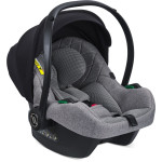 Avionaut Cosmo AirFlow - fotelik samochodowy dla niemowląt (0 - 15mc / 40 - 87cm / 0 - 13kg), tapicerka AirFlow, montaż pasami lub ISOFIX • Grey