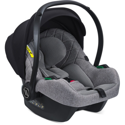 Avionaut Cosmo AirFlow - fotelik samochodowy dla niemowląt (0 - 15mc / 40 - 87cm / 0 - 13kg), tapicerka AirFlow, montaż pasami lub ISOFIX • Grey
