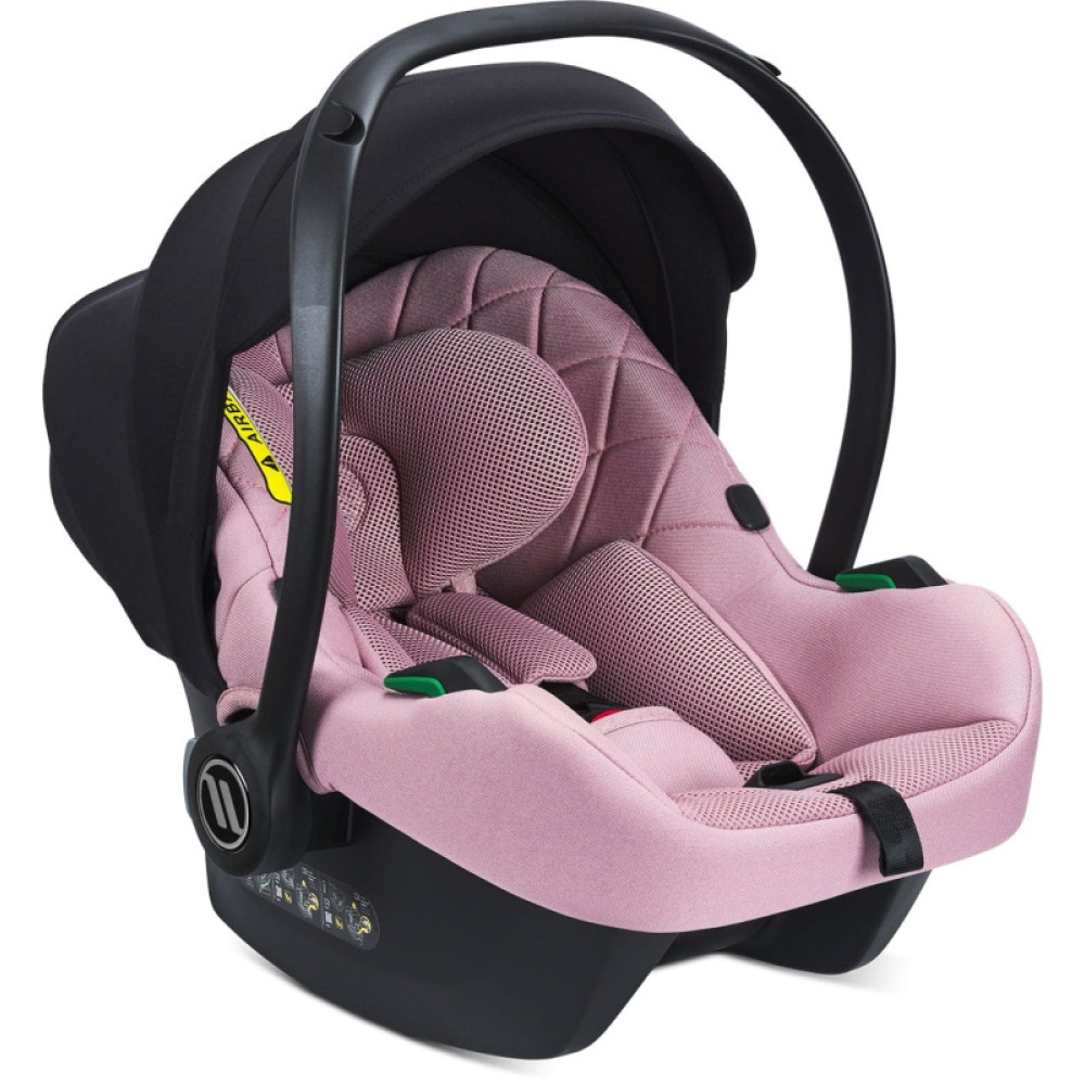 Avionaut Cosmo AirFlow - fotelik samochodowy dla niemowląt (0 - 15mc / 40 - 87cm / 0 - 13kg), tapicerka AirFlow, montaż pasami lub ISOFIX • Pink