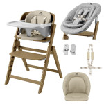 Carrello Focus CRL-16801 - krzesełko do karmienia i leżaczek dla noworodka, rośnie z dzieckiem • Croissant Beige Carrello Focus CRL-16801 - krzesełko do karmienia i leżaczek dla noworodka, rośnie z dzieckiem • Croissant Beige