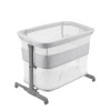 Carrello Picto CRL-16506 - łóżeczko dostawne 3 w 1 z funkcją kojca, od pierwszych dni życia • Tao Grey