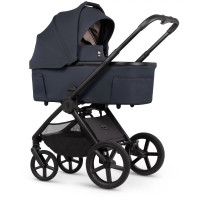 Hunter x Venicci Upline 3 - wózek dziecięcy 2w1 edycja limitowana ze składaną gondolą Up2Go • Navy