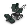Bugaboo Fox 5 Renew - premium wózek 2w1 na każdy teren, zaawansowana amortyzacja, obsługa jedną ręką, tkaniny z recyklingu • Fern Green