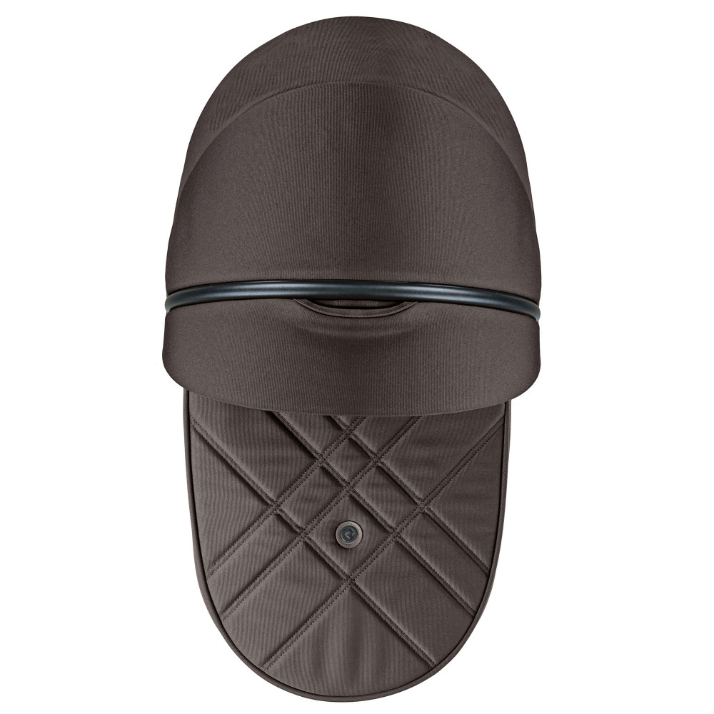 Roan IVI 2.0 Vintage - дитяча коляска 2в1, матрац Air Zone 3D, підкладка в колір коляски, безкамерні колеса • Turkish Coffee Brown