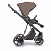 Roan IVI 2.0 Vintage - wózek dziecięcy 2w1, materac Air Zone 3D, podszewka w kolorze wózka, koła bezdętkowe • Mocha Mousse