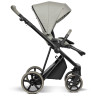 Roan IVI 2.0 Vintage - wózek dziecięcy 2w1, materac Air Zone 3D, podszewka w kolorze wózka, koła bezdętkowe • Luxe Grey