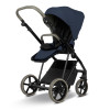 Roan IVI 2.0 Vintage - дитяча коляска 2в1, матрац Air Zone 3D, підкладка в колір коляски, безкамерні колеса • Resort Blue