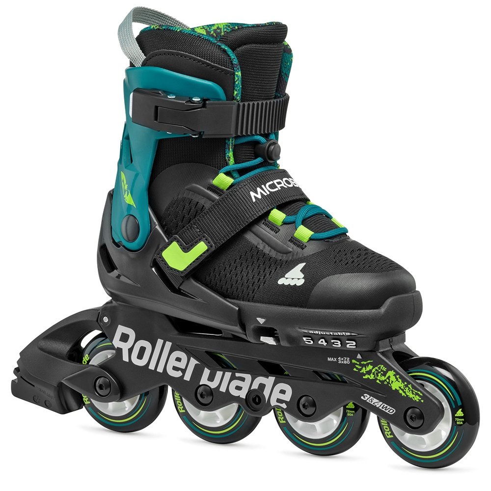 Rollerblade Microblade XT - rolki dziecięce regulowane • rozmiar 33-36.5