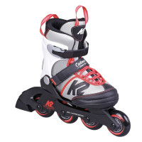 K2 Cadence - rolki dziecięce regulowane, rozmiar M • Black/Grey/Red