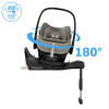 Maxi Cosi Pebble Slide Pro - легке автокрісло для немовлят, переноска (0 - 24міс / 40 - 87см / 0 - 13кг), SLIDETECH 2, розкладання в положення лежачи • Sapphire Sand