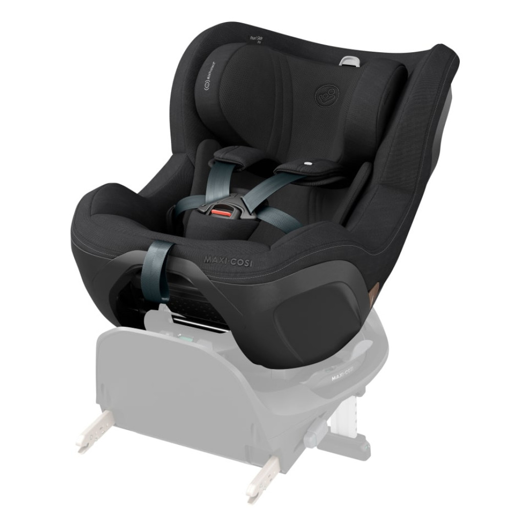 Maxi Cosi Pearl Slide Pro - поворотне автокрісло (3міс - 4роки / 61 - 105см / 0 - 17.5кг), SLIDETECH 2, встановлення лише на базі • Authentic Black