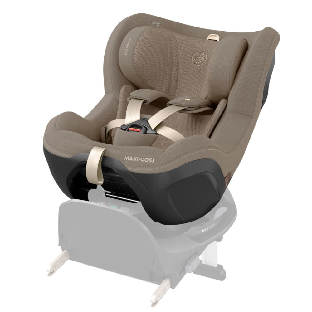 Maxi Cosi Pearl Slide Pro - obrotowy fotelik samochodowy (3mc - 4lat / 61 - 105cm / 0 - 17.5kg), SLIDETECH 2, montaż tylko na bazie • Authentic Truffle