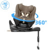 Maxi Cosi Pearl Slide Pro - obrotowy fotelik samochodowy (3mc - 4lat / 61 - 105cm / 0 - 17.5kg), SLIDETECH 2, montaż tylko na bazie • Authentic Truffle
