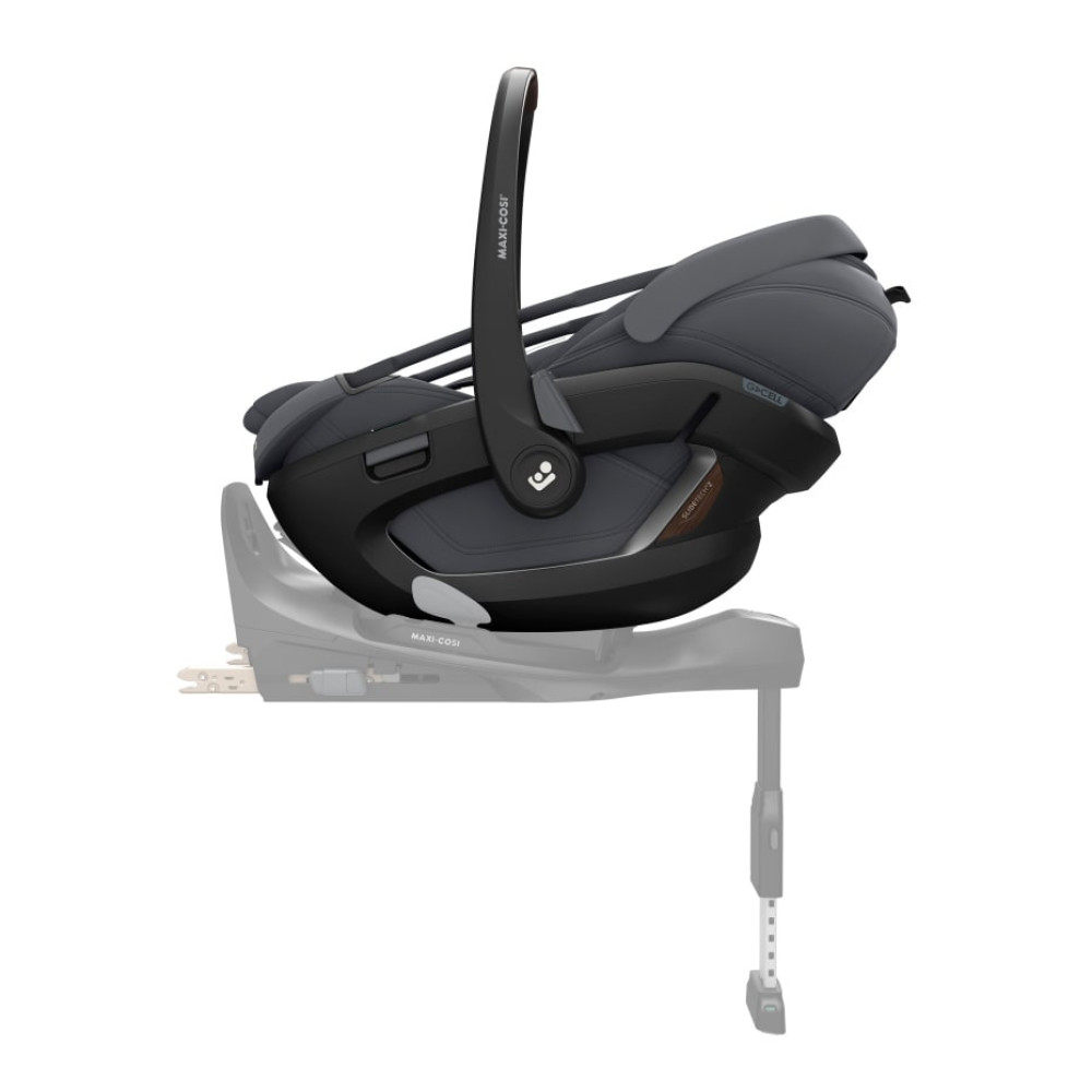 Maxi Cosi Coral Slide Pro - rozkładany fotelik samochodowy dla niemowląt, nosidełko (0 - 24mc / 40 - 87cm / 0 - 13kg) • Moon Graphite