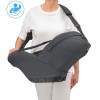Maxi Cosi Coral Slide Pro - rozkładany fotelik samochodowy dla niemowląt, nosidełko (0 - 24mc / 40 - 87cm / 0 - 13kg) • Moon Graphite