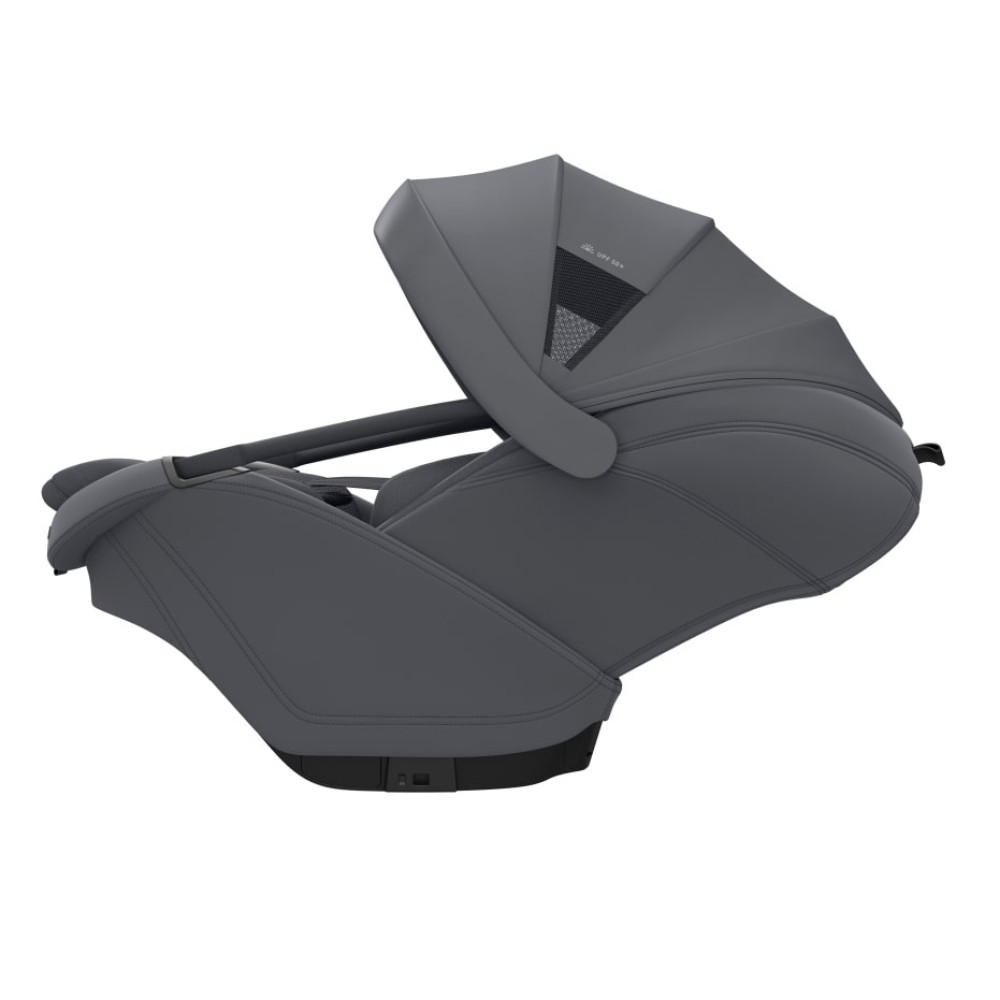 Maxi Cosi Coral Slide Pro - rozkładany fotelik samochodowy dla niemowląt, nosidełko (0 - 24mc / 40 - 87cm / 0 - 13kg) • Moon Graphite