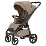 Carrello Bravo Carbon 2026 CRL-5530 - wózek spacerowy całoroczny z lampką LED, ulepszona amortyzacja, magnetyczne zapięcie pasów, rączka teleskopowa • Ketch Beige Carrello Bravo Carbon 2026 CRL-5530 - wózek spacerowy całoroczny z lampką LED, ulepszona amortyzacja, magnetyczne zapięcie pasów, rączka teleskopowa • Ketch Beige