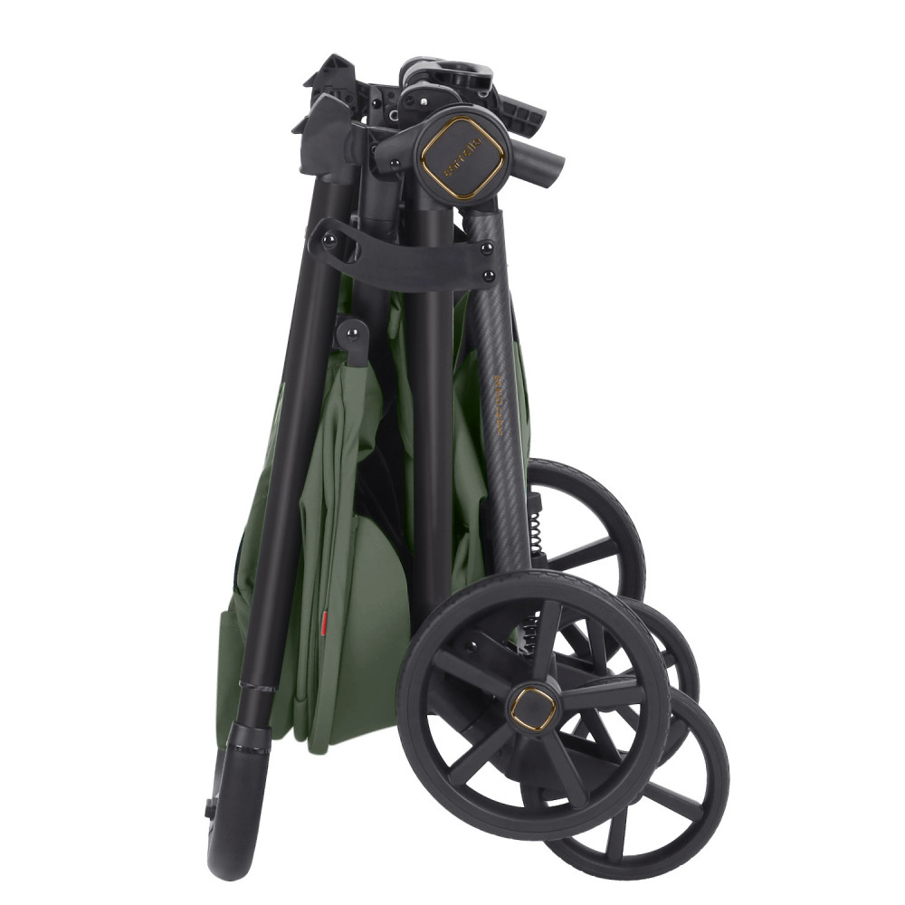 Carrello Bravo Carbon 2026 CRL-5530 - wózek spacerowy całoroczny z lampką LED, ulepszona amortyzacja, magnetyczne zapięcie pasów, rączka teleskopowa • Tropic Green Carrello Bravo Carbon 2026 CRL-5530 - wózek spacerowy całoroczny z lampką LED, ulepszona amortyzacja, magnetyczne zapięcie pasów, rączka teleskopowa • Tropic Green
