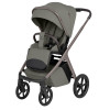 Carrello Vector CRL-6553 - uniwersalny wózek dziecięcy 2w1 z głęboką gondolą i regulacją wysokości gondoli bez adapterów • Artichoke Green