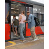 Carrello Magia 2.0 CRL-6655 - lekki wózek dziecięcy 2w1, kompaktowy wózek podróżny, gondola składana razem ze stelażem do rozmiarów bagażu podręcznego • Malted Green