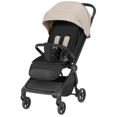 Carrello Atom S 2.0 CRL-5526 - компактна прогулянкова коляска з автоматичним складанням • Ceramic Beige