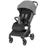 Carrello Atom M 2.0 CRL-5527 - lekki wózek spacerowy z automatycznym składaniem • Alloy Grey