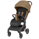 Carrello Atom M 2.0 CRL-5527 - lekki wózek spacerowy z automatycznym składaniem • Crust Brown