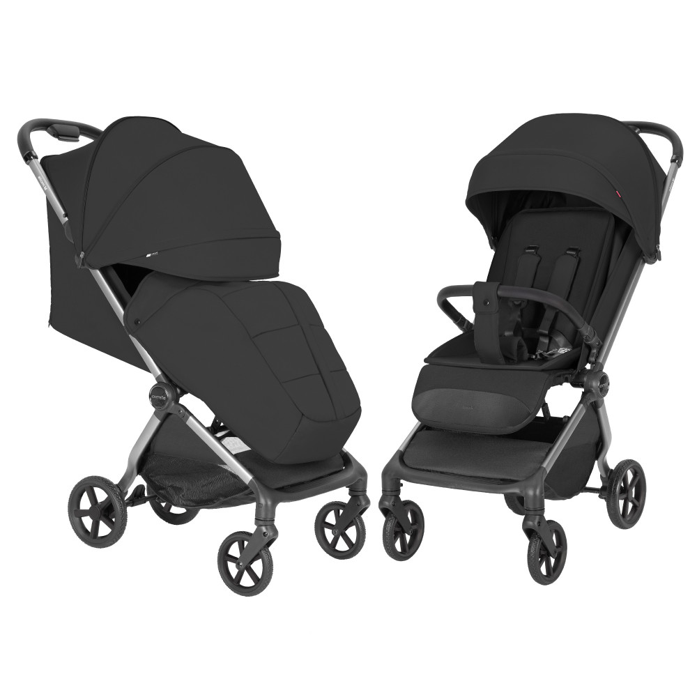 Carrello Atom M 2.0 CRL-5527 - lekki wózek spacerowy z automatycznym składaniem • Diamond Black Carrello Atom M 2.0 CRL-5527 - lekki wózek spacerowy z automatycznym składaniem • Diamond Black