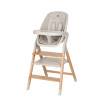 Carrello Ergo CRL-16701 - krzesełko do karmienia, leżaczek dla niemowlaka, wieża edukacyjna (kitchen helper/pomocnik kuchenny) do 75 kg, krzesełko dziecięce • Linen Beige