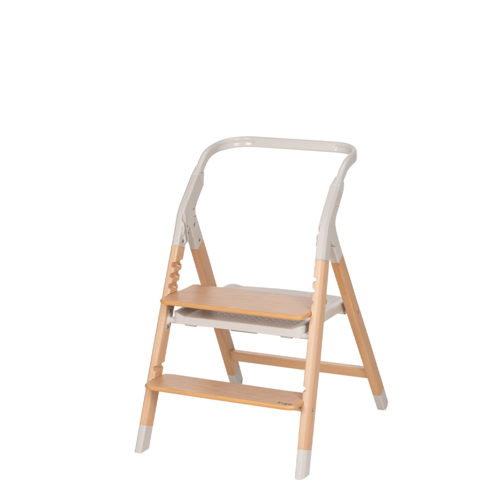 Carrello Ergo CRL-16701 - krzesełko do karmienia, leżaczek dla niemowlaka, wieża edukacyjna (kitchen helper/pomocnik kuchenny) do 75 kg, krzesełko dziecięce • Linen Beige Carrello Ergo CRL-16701 - krzesełko do karmienia, leżaczek dla niemowlaka, wieża edukacyjna (kitchen helper/pomocnik kuchenny) do 75 kg, krzesełko dziecięce • Linen Beige