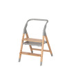 Carrello Ergo CRL-16701 - krzesełko do karmienia, leżaczek dla niemowlaka, wieża edukacyjna (kitchen helper/pomocnik kuchenny) do 75 kg, krzesełko dziecięce • Nordic Grey