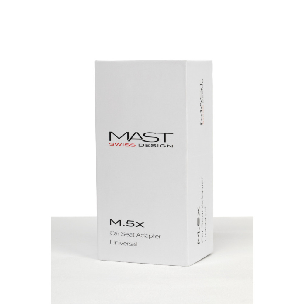 Mast Adaptery Maxi-Cosi M.5x / M.7 - adaptery do montażu fotelika samochodowego na stelażu wózka • Black