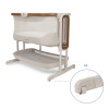 Maxi Cosi Iora Pro - łóżeczko dostawne 2w1, składane, z kołysaniem i 5 poziomami wysokości (0 - 6mc / 0 - 9kg) • Elegance Beige