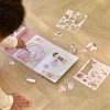Little Dutch - magnetyczna książeczka kreatywna Magnet & Draw • Rosa & Friends