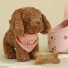 Little Dutch - przytulanka piesek Jackie w torebce (LD4518) • 12 mc+