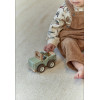 Little Dutch - drewniany samochód zielony Safari Friends (LD7484) • 18 mc+